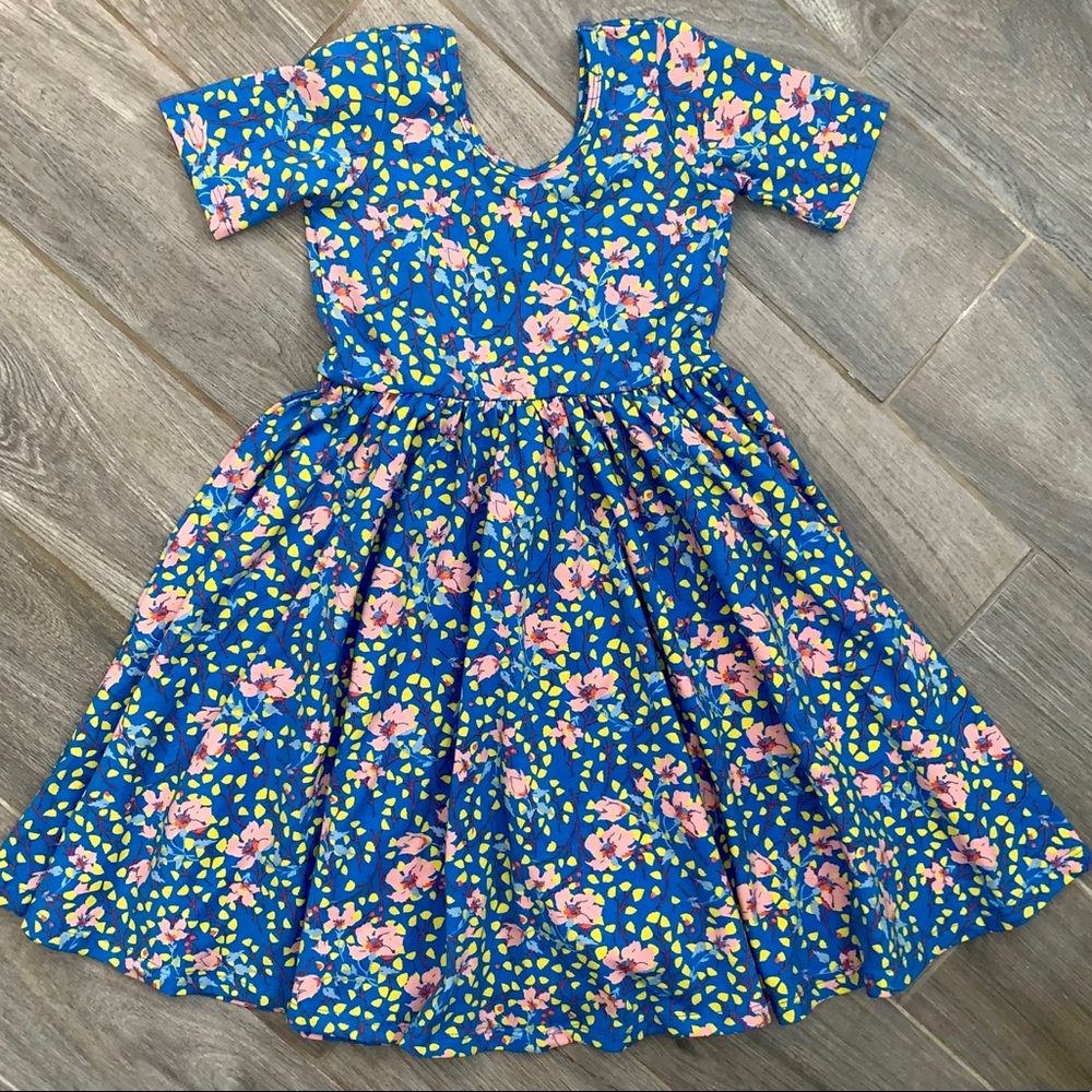 Alice + Ames The Short Sleeve Ballet Dress - French Vintage Floral